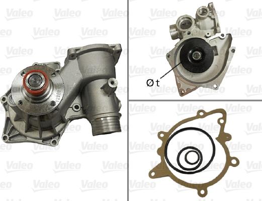 Valeo 506521 - Водна помпа vvparts.bg