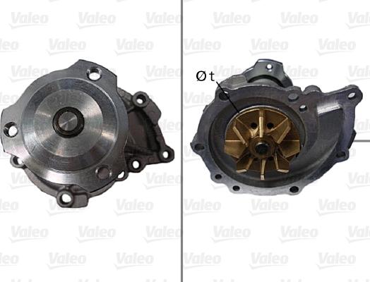 Valeo 506579 - Водна помпа vvparts.bg