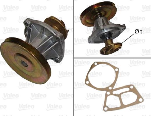 Valeo 506572 - Водна помпа vvparts.bg