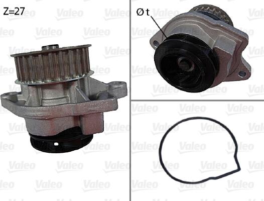 Valeo 506577 - Водна помпа vvparts.bg