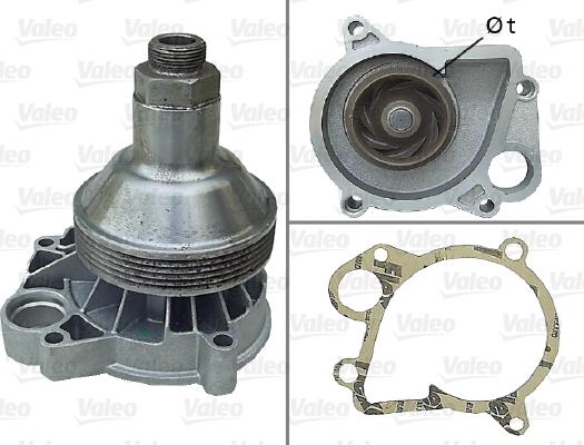 Valeo 506662 - Водна помпа vvparts.bg