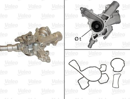 Valeo 506601 - Водна помпа vvparts.bg