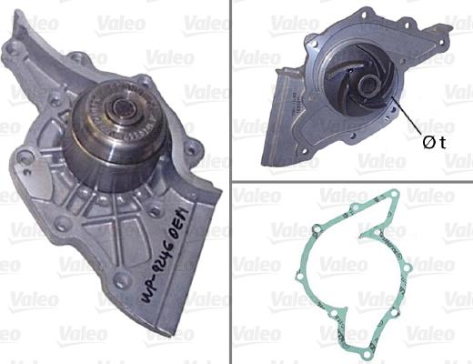 Valeo 506602 - Водна помпа vvparts.bg