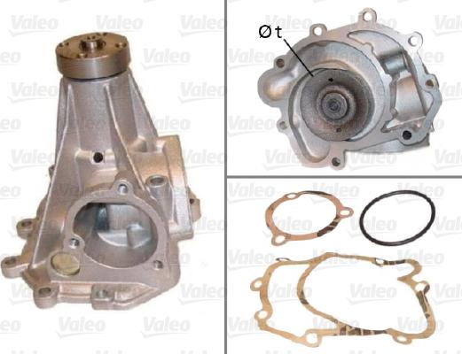 Valeo 506619 - Водна помпа vvparts.bg