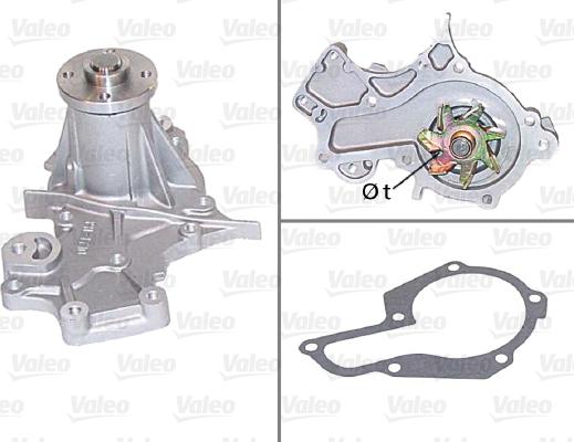 Valeo 506614 - Водна помпа vvparts.bg