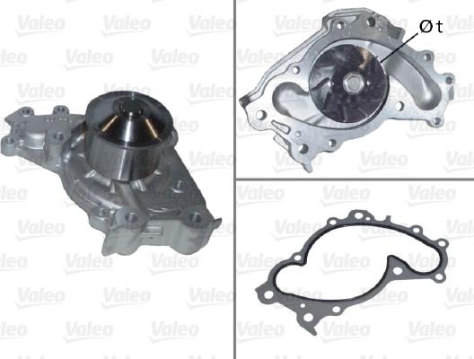 Valeo 506618 - Водна помпа vvparts.bg