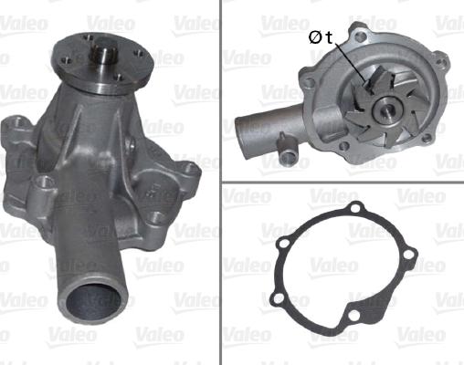 Valeo 506689 - Водна помпа vvparts.bg