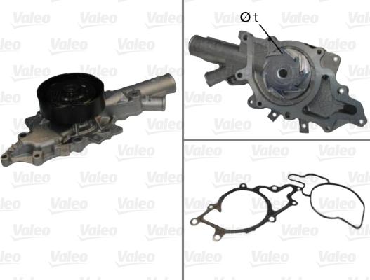 Valeo 506675 - Водна помпа vvparts.bg