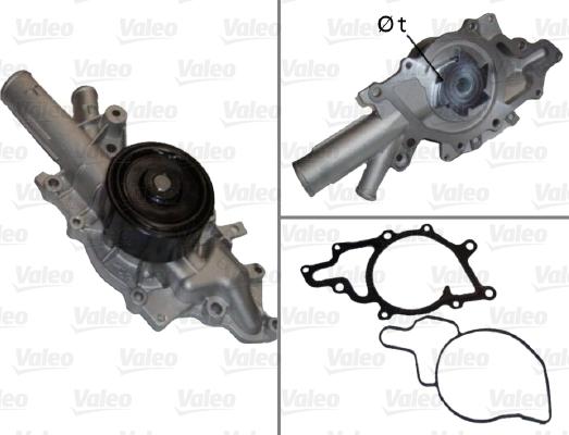 Valeo 506676 - Водна помпа vvparts.bg