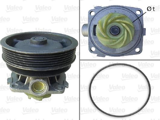 Valeo 506670 - Водна помпа vvparts.bg