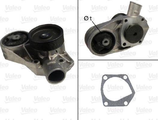 Valeo 506672 - Водна помпа vvparts.bg