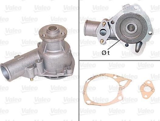 Valeo 506098 - Водна помпа vvparts.bg