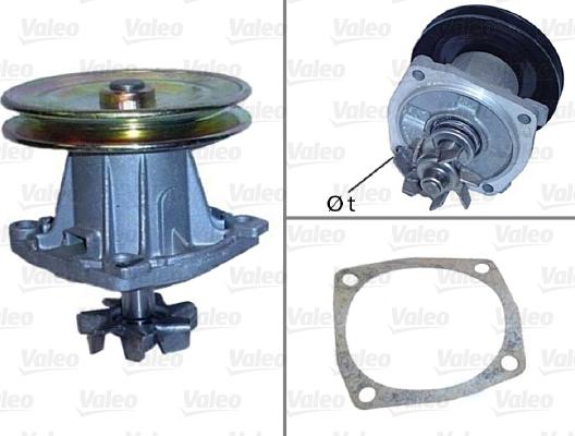 Valeo 506092 - Водна помпа vvparts.bg