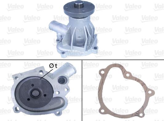 Valeo 506044 - Водна помпа vvparts.bg