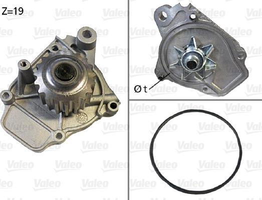 Valeo 506045 - Водна помпа vvparts.bg