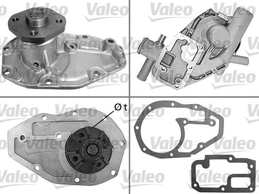 Valeo 506041 - Водна помпа vvparts.bg