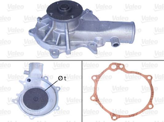 Valeo 506048 - Водна помпа vvparts.bg