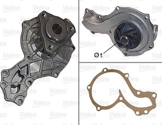 Valeo 506066 - Водна помпа vvparts.bg