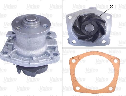 Valeo 506063 - Водна помпа vvparts.bg