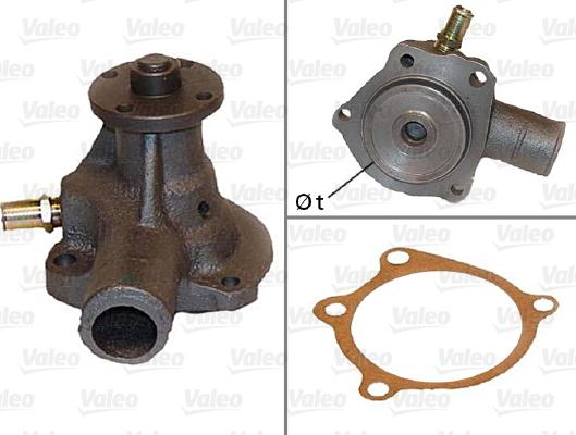 Valeo 506009 - Водна помпа vvparts.bg