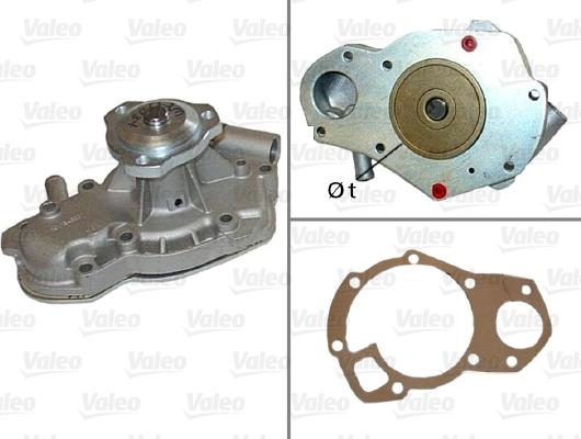 Valeo 506086 - Водна помпа vvparts.bg