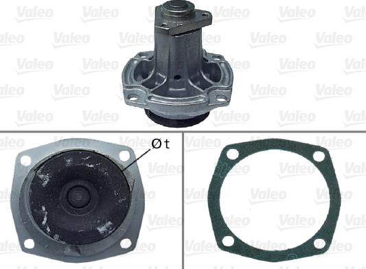 Valeo 506036 - Водна помпа vvparts.bg