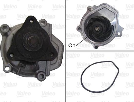 Valeo 506033 - Водна помпа vvparts.bg