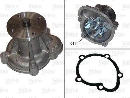 Valeo 506023 - Водна помпа vvparts.bg