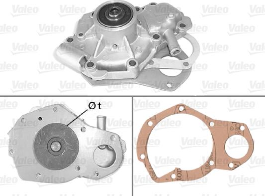 Valeo 506076 - Водна помпа vvparts.bg