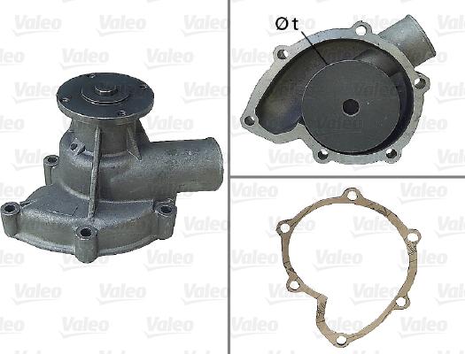 Valeo 506070 - Водна помпа vvparts.bg