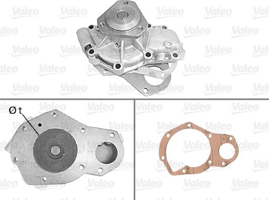 Valeo 506072 - Водна помпа vvparts.bg