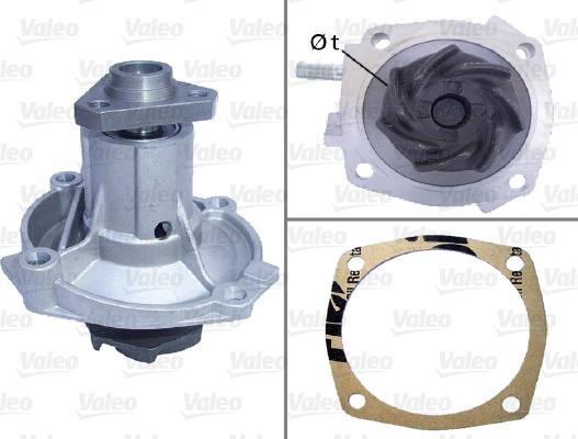 Valeo 506148 - Водна помпа vvparts.bg