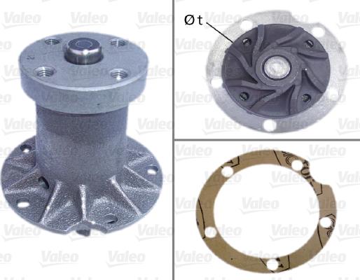 Valeo 506100 - Водна помпа vvparts.bg