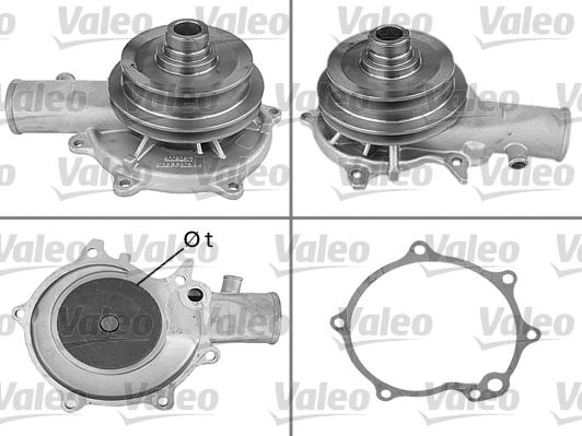 Valeo 506188 - Водна помпа vvparts.bg