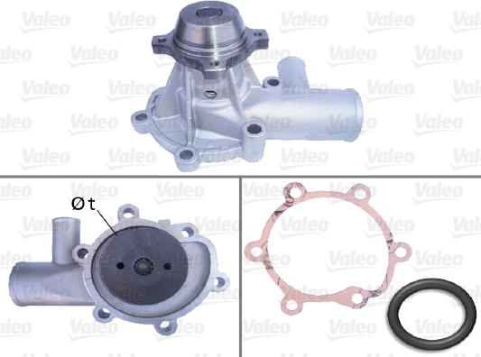 Valeo 506133 - Водна помпа vvparts.bg