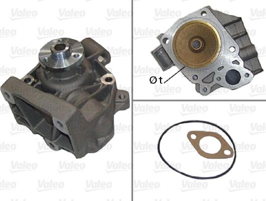 Valeo 506128 - Водна помпа vvparts.bg