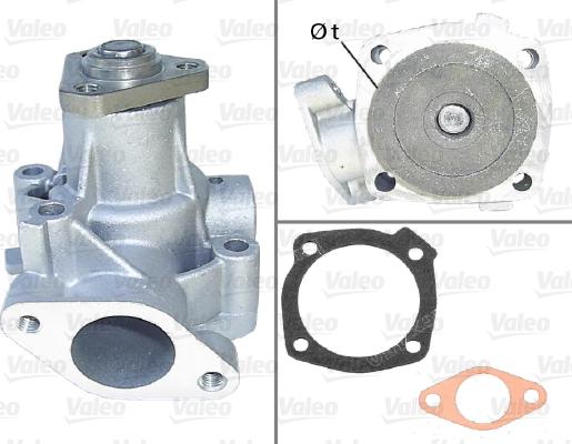 Valeo 506123 - Водна помпа vvparts.bg