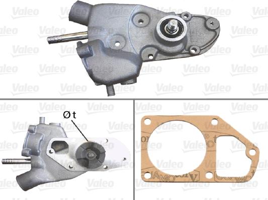 Valeo 506170 - Водна помпа vvparts.bg