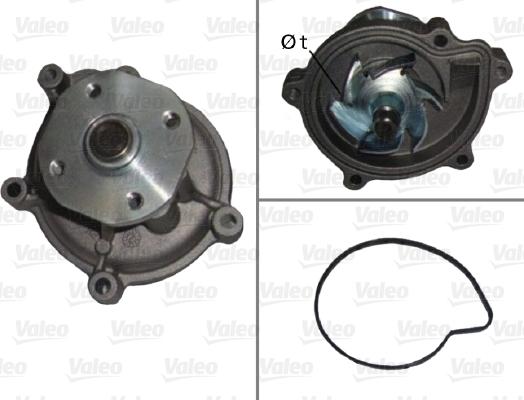 Valeo 506899 - Водна помпа vvparts.bg