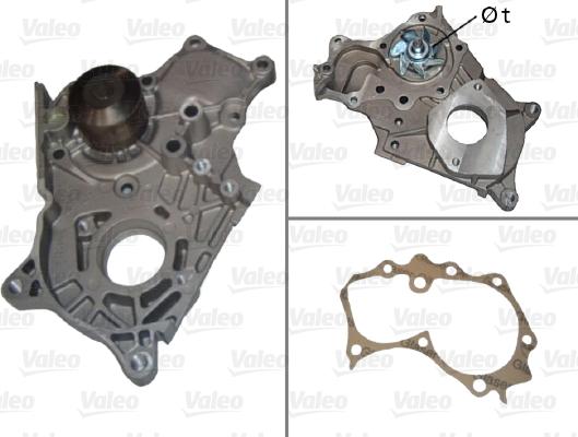 Valeo 506849 - Водна помпа vvparts.bg