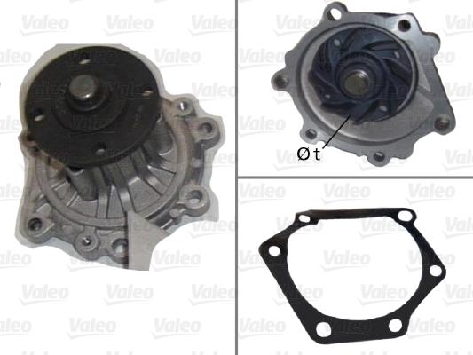 Valeo 506846 - Водна помпа vvparts.bg