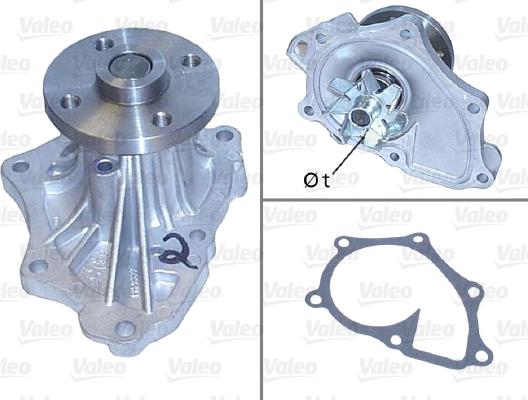 Valeo 506843 - Водна помпа vvparts.bg