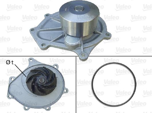 Valeo 506842 - Водна помпа vvparts.bg