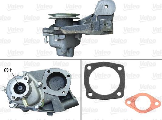 Valeo 506860 - Водна помпа vvparts.bg