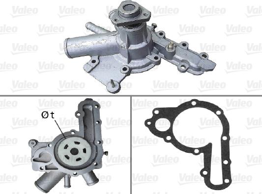 Valeo 506861 - Водна помпа vvparts.bg