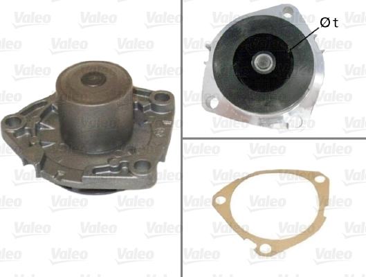 Valeo 506808 - Водна помпа vvparts.bg