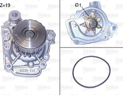 Valeo 506811 - Водна помпа vvparts.bg