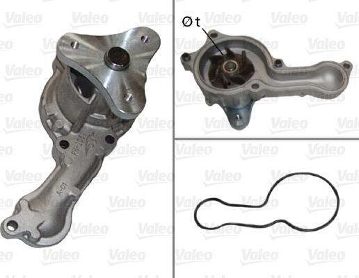 Valeo 506812 - Водна помпа vvparts.bg