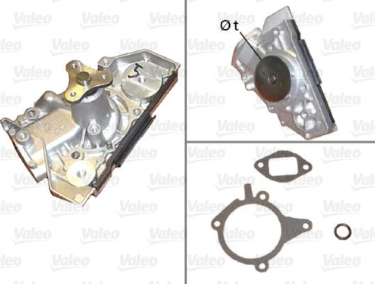 Valeo 506817 - Водна помпа vvparts.bg