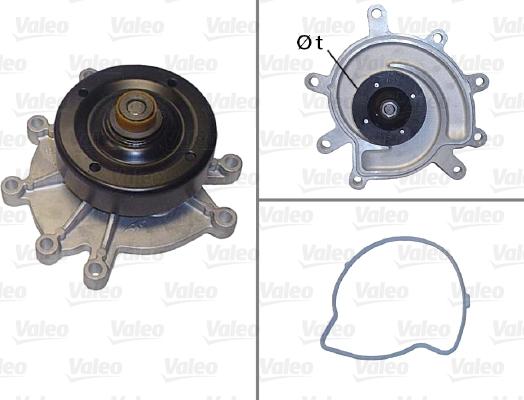 Valeo 506823 - Водна помпа vvparts.bg